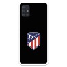 Funda para Samsung Galaxy A51 del Atleti Escudo Fondo Negro - Licencia Oficial Atlético de Madrid