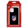 Funda para Samsung Galaxy A51 del Atleti Escudo Fondo Negro - Licencia Oficial Atlético de Madrid