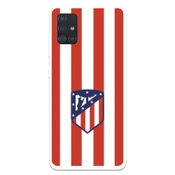 Funda para Samsung Galaxy A51 del Atleti Escudo Rojiblanco - Licencia Oficial Atlético de Madrid