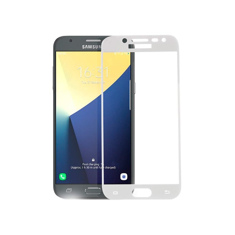 Cristal Templado Completo Blanco para Samsung Galaxy J5 2017 Europeo