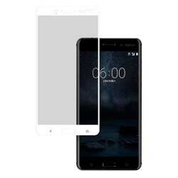 Cristal Templado Completo Blanco para Nokia 6