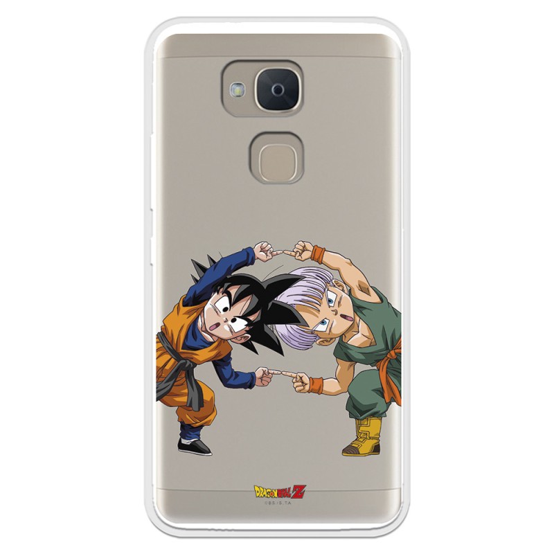 Funda para Bq Aquaris V Plus Oficial de Dragon Ball Goten y Trunks Fusión - Dragon Ball