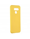 Funda para LG Q60 Ultra suave Amarilla