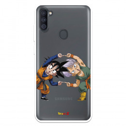Funda para Samsung Galaxy A11 Oficial de Dragon Ball Goten y Trunks Fusión - Dragon Ball