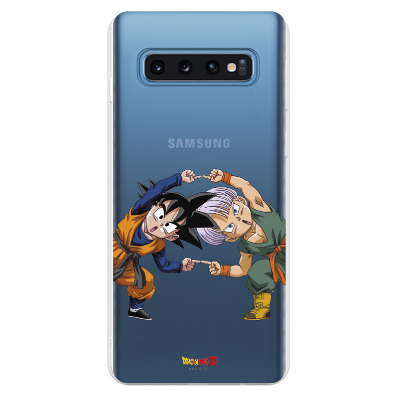 Funda para Samsung Galaxy S10 Oficial de Dragon Ball Goten y Trunks Fusión - Dragon Ball