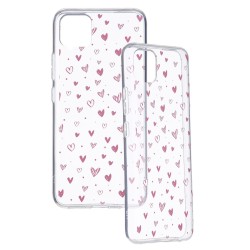 Funda Dibujo Corazones para Samsung Galaxy A42 5G