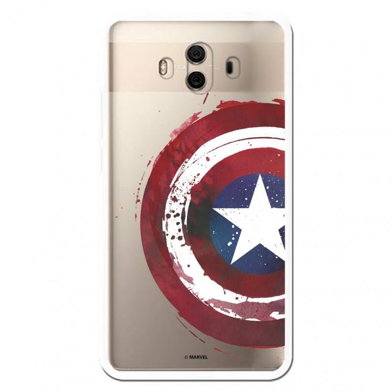 Carcasa Oficial Escudo Capitan America para Huawei Mate 10- La Casa de las Carcasas