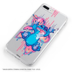 Funda para Samsung Galaxy A51 Oficial de Disney Stitch Graffiti - Lilo & Stitch