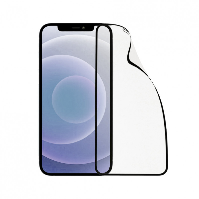 Película em vidro temperado completa Preto iPhone 11 Pro Max