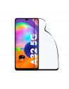 Película em vidro temperado completa Preto Inquebrável para Samsung Galaxy A32 5G
