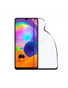 Película em vidro temperado completa Preto Inquebrável para Samsung Galaxy A31