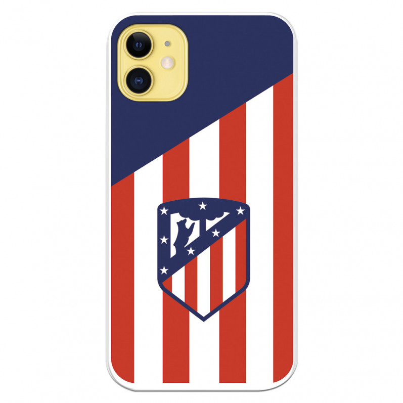 Capa para iPhone 11 do Atleti Divisa Fundo Atletico - Licença Oficial Atlético de Madrid