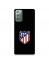 Capa para Samsung Galaxy Note 20 do Atleti Divisa Fundo Preto - Licença Oficial Atlético de Madrid