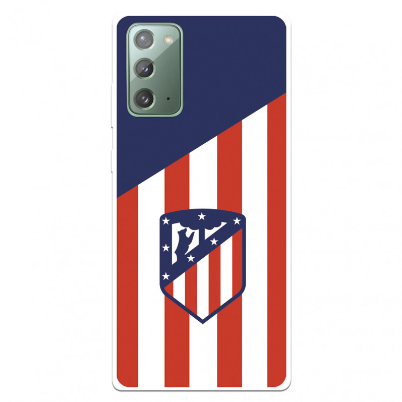 Capa para Samsung Galaxy Note 20 do Atleti Divisa Fundo Atletico - Licença Oficial Atlético de Madrid