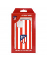 Capa para iPhone 12 Mini do Atleti Divisa Vermelho e Branco - Licença Oficial Atlético de Madrid
