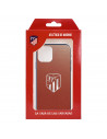Capa para iPhone 12 do Atleti Divisa prateado Fundo - Licença Oficial Atlético de Madrid
