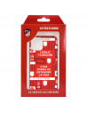 Capa para iPhone 12 Pro Max do Atleti Coragem e coração - Licença Oficial Atlético de Madrid
