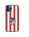 Capa para iPhone 12 Pro Max do Atleti Divisa Vermelho e Branco - Licença Oficial Atlético de Madrid
