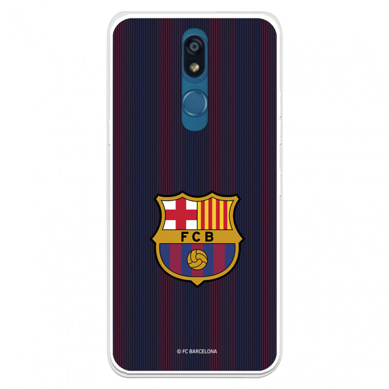 Capa para LG K40 do Barcelona Listas Blaugrana - Licença Oficial FC Barcelona