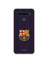 Capa para LG K41S do Barcelona Listas Blaugrana - Licença Oficial FC Barcelona