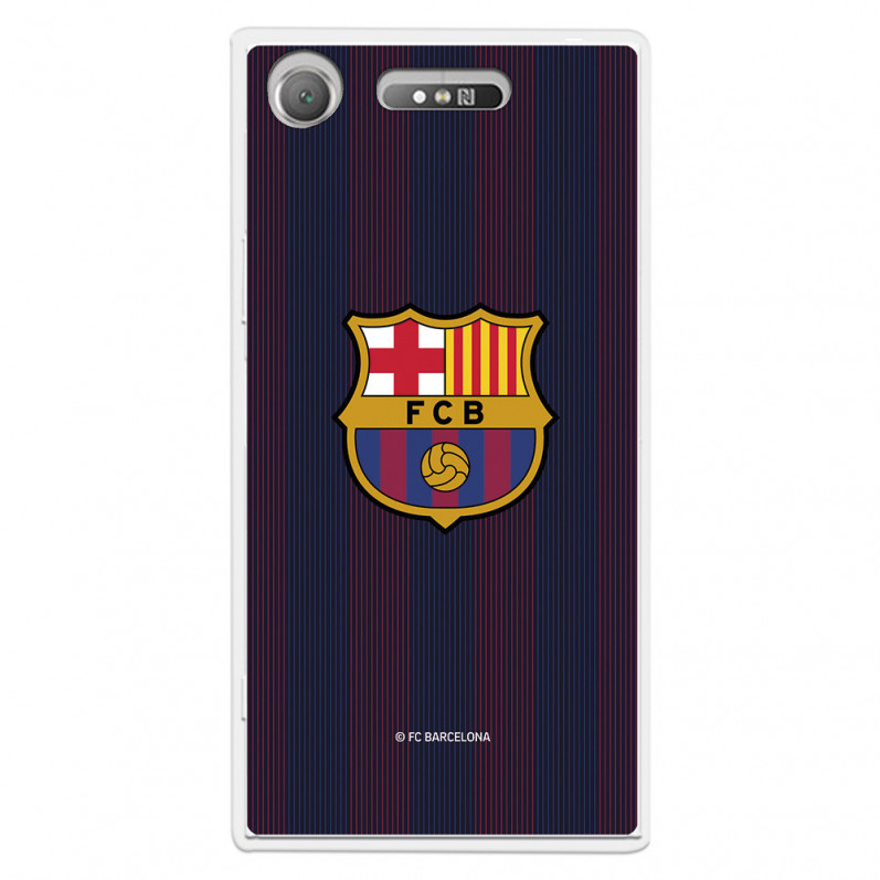 Capa para Sony Xperia XZ1 do Barcelona Listas Blaugrana - Licença Oficial FC Barcelona