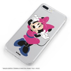 Funda para Samsung Galaxy A51 Oficial de Disney Minnie Rosa - Clásicos Disney