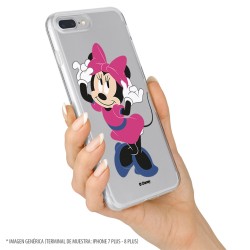 Funda para Samsung Galaxy A51 Oficial de Disney Minnie Rosa - Clásicos Disney