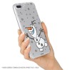 Funda para Samsung Galaxy A51 Oficial de Disney Olaf Transparente - Frozen