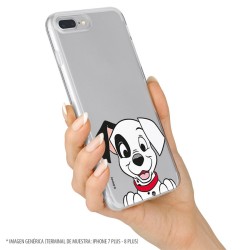 Funda para Samsung Galaxy A51 Oficial de Disney Cachorro Sonrisa - 101 Dálmatas