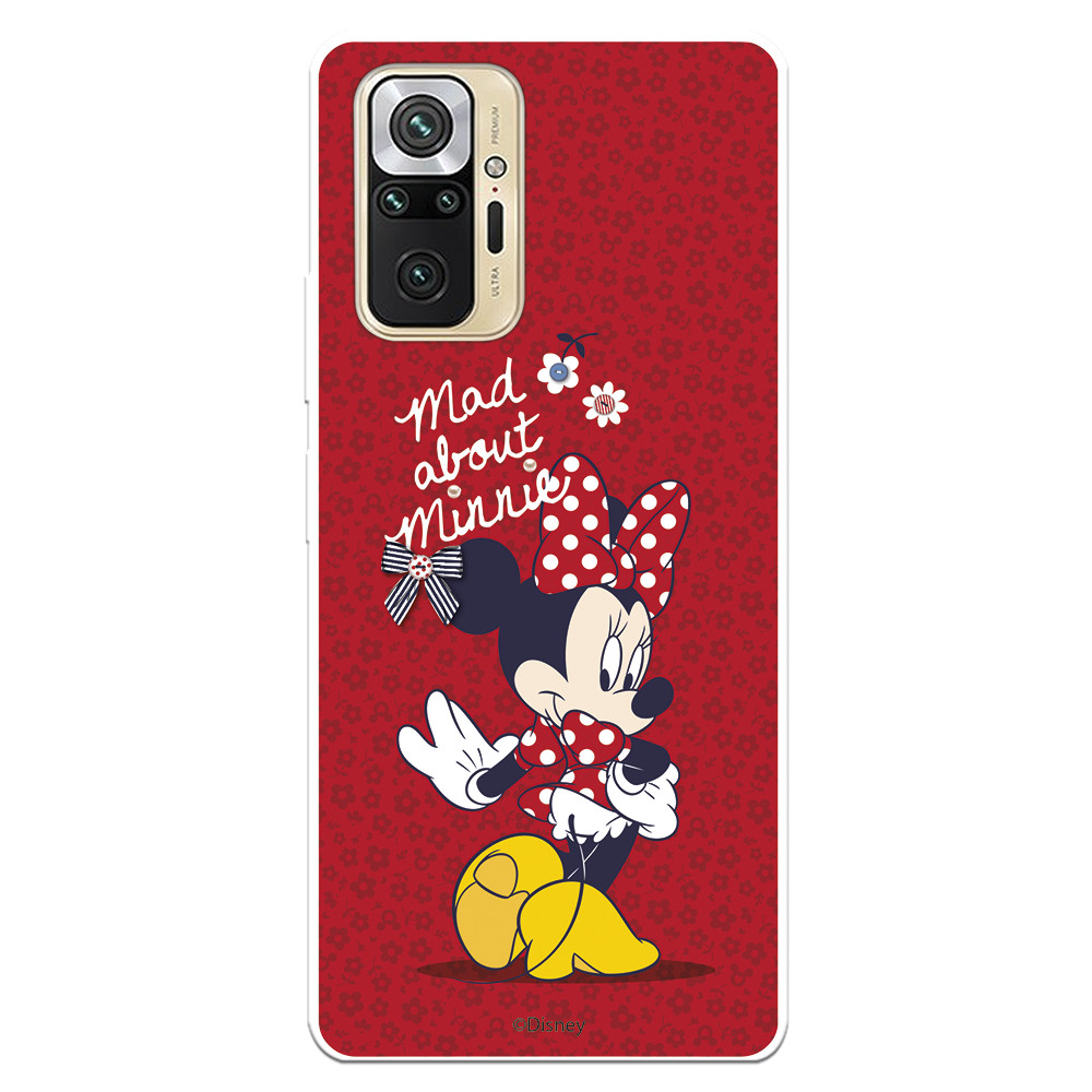 Capa para Xiaomi Redmi Note 10 Pro Oficial da Disney Minnie Mad About -  Clássicos Disney