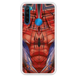 Funda para Xiaomi Redmi Note 8 Oficial de Marvel Spiderman Torso - Marvel