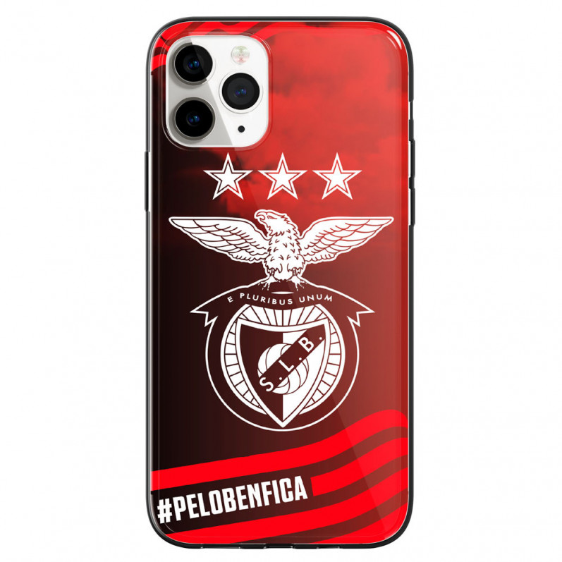 Capa Oficial SL Benfica - Divisa Branco Com Slogan Pelo Benfica