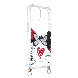 Funda Mickey y Minnie Beso Colgante - Clásicos Disney para iPhone 13