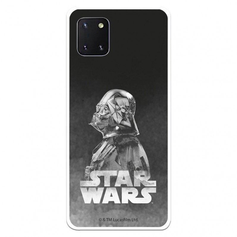 Capa para Samsung Galaxy A81 Oficial de Star Wars Darth Vader Fundo preto - Star Wars